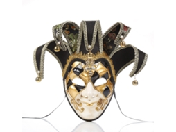 Walshlxq máscara de Cara Completa Venecia para Fiesta Disfraz Carnaval Halloween Navidad Máscara de Mascara