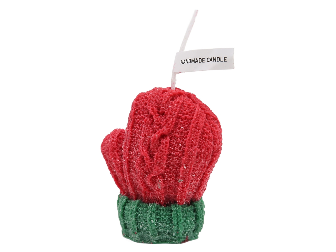 Veladora Decorativa Em Forma De Luvas De Natal Aromática Diy Sem Fumo Para Decoração De Casa E Presente