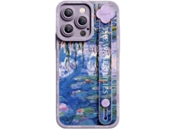 Capa Monet Lírios para VEANXIN Azul