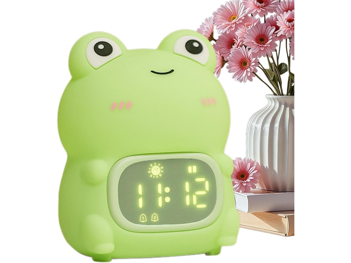 Despertador Digital Infantil Com Visor - Para Uso Prático E Funcional