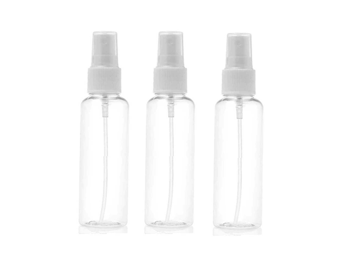 Kit De Viagem Com 3 Frascos De Refil De Perfume Spray 80ml