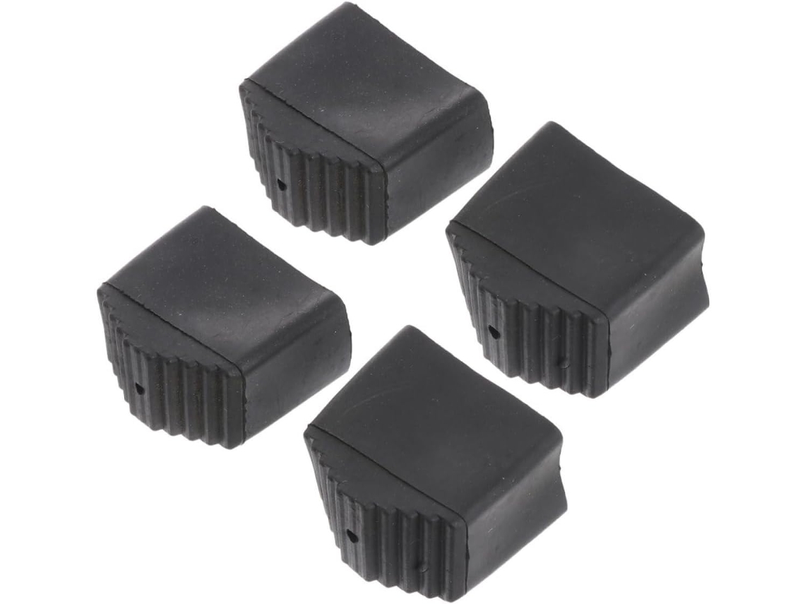 Jojofuny Conjunto De 4-protetores Borracha Para Pés Escada, Antiderrapantes, Com Design De Alta Fricção E Absorção