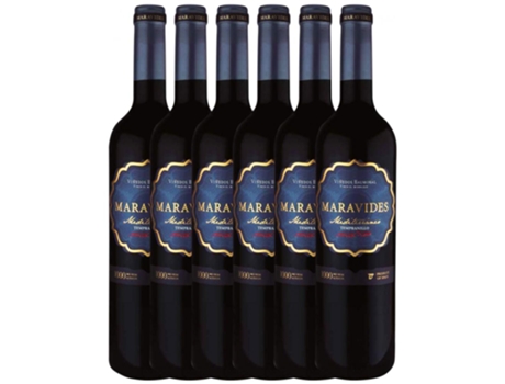 Vinho Tinto BALMORAL Balmoral Maravides Mediterraneo Vino De La Tierra De Castilla Crianza (0.75 L - 6 unidades)
