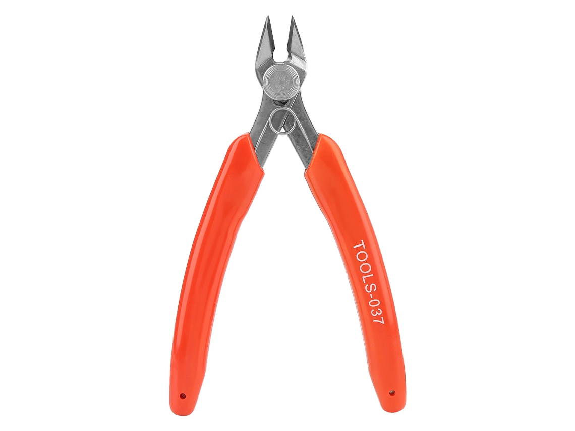 Alicate De Corte Diagonal De Aço Inox 5'' Profissional Para Eletrônica Fio Cutter