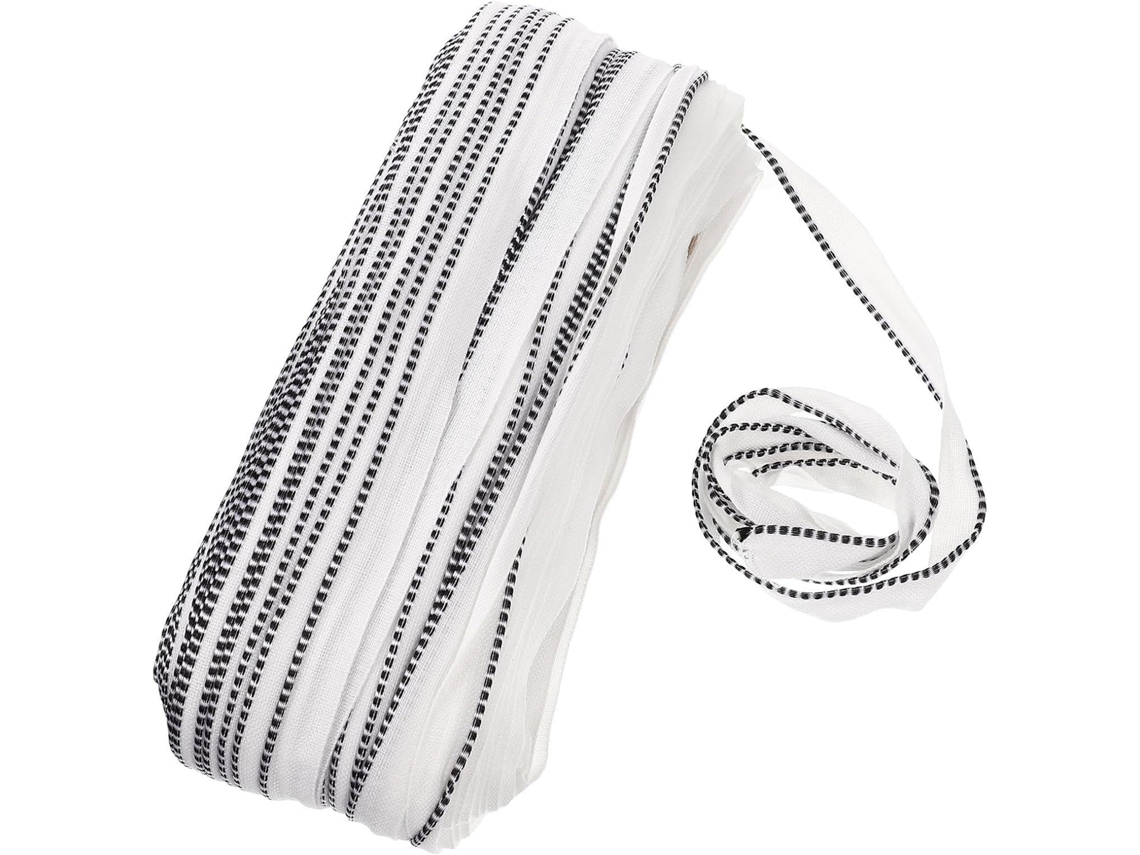 Fita de poliéster com parafusos de amarração impressos, 1 rolo, ideal para decoração e amarração manual.