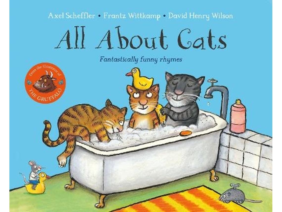 Livro All About Cats de Frantz Wittkamp (Inglês)