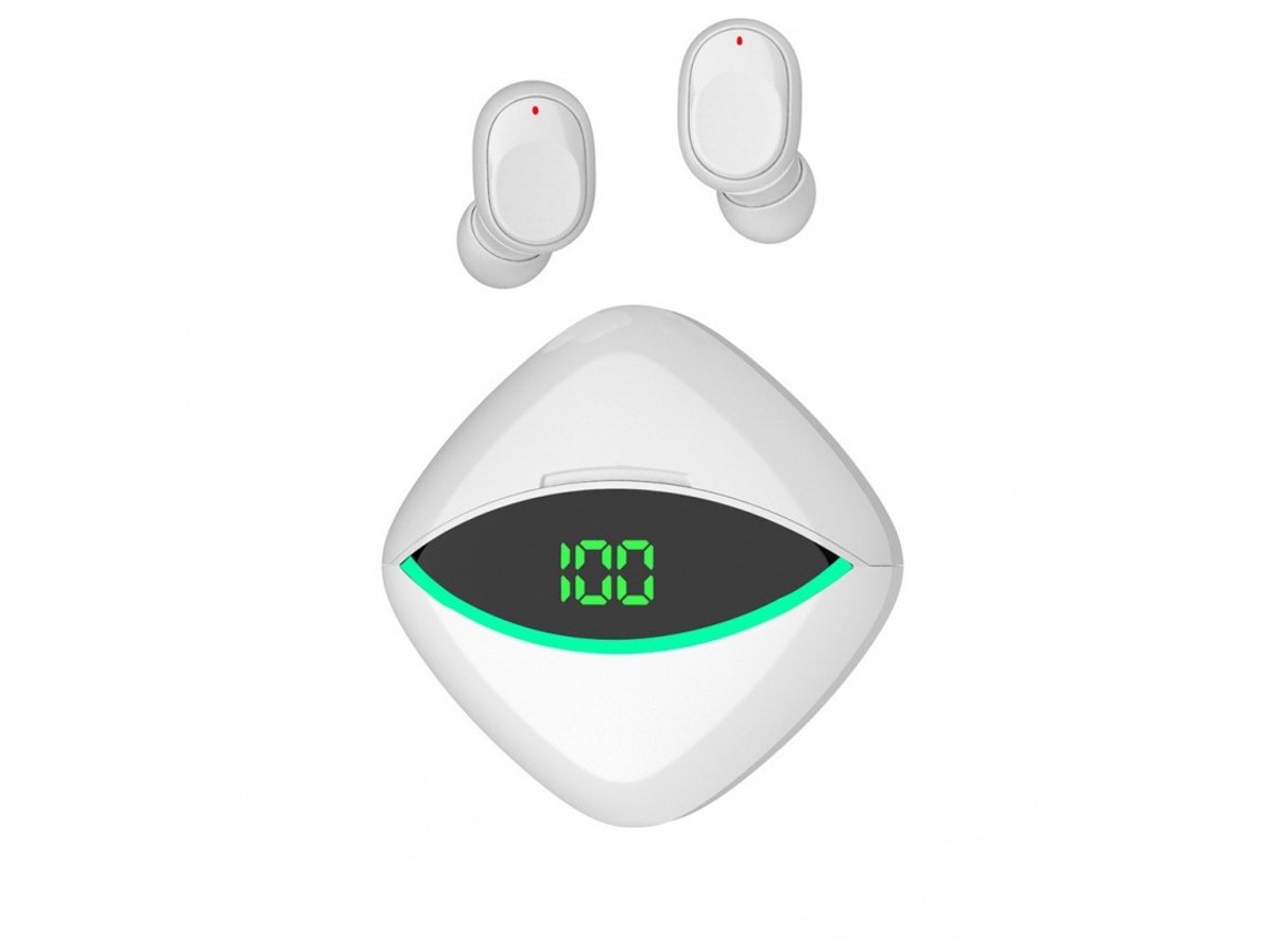 Função de Chamada: Fone de Ouvido Bluetooth com Função de Chamada SHAH ARPAN Branco