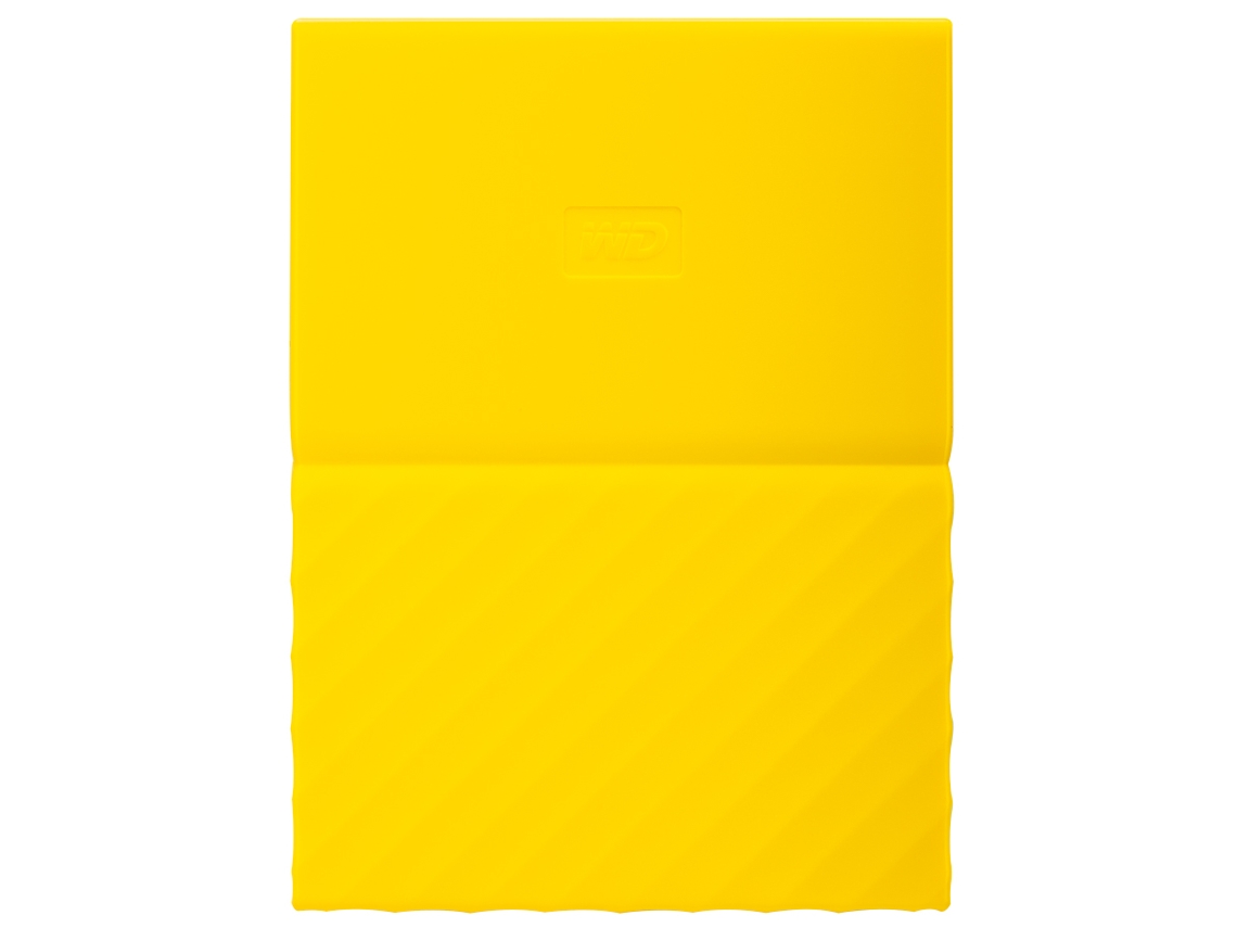 Disco HDD Externo WESTERN DIGITAL My Passport 2 TB (Amarelo - 2 TB - USB 3.0)