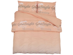 Duvet Cover Set, Duvet Cover Sets Vidaxl Cor-de-rosa Algodão (200 X 200 Cm + 60 X 70 Cm)
