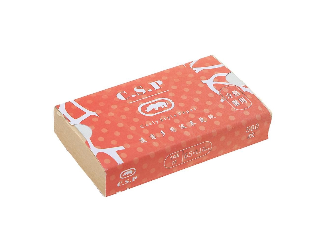 Papel Para Permanente De Cabelo, Rolos Permanente, Tingimento Cabelo Em Salão Cabeleireiro, A Quente E Frio, 500 Folhas.-aquaforge