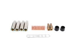 Kit De 19 Peças De Pontas De Contato E Bicos De Soldagem Mig/mag 0,8 Para Binzel 15ak Condutivas