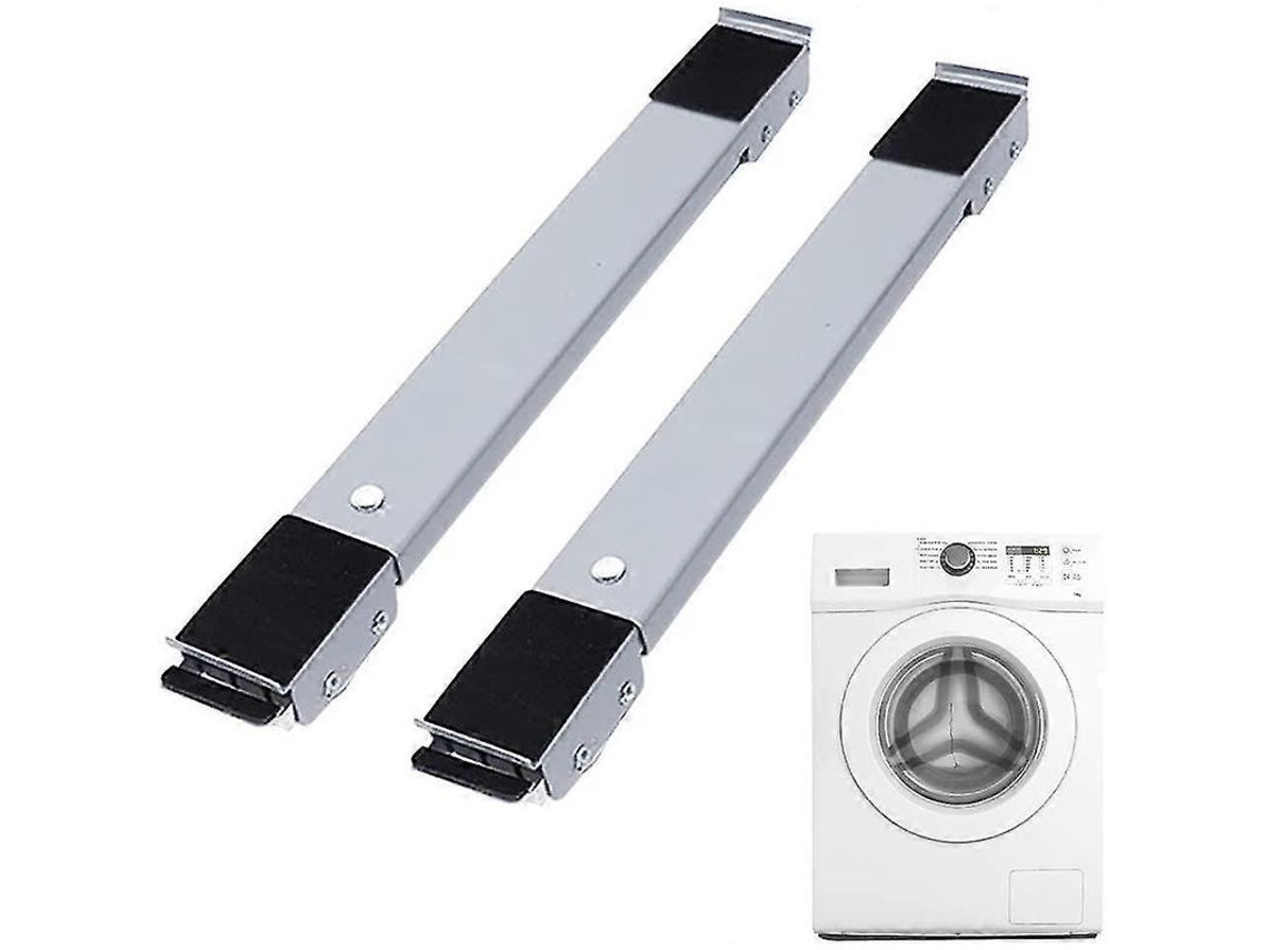 Fasst Suporte para Lavadora com Bloqueio Fixo, Base Antiderrapante com 24 Rodas