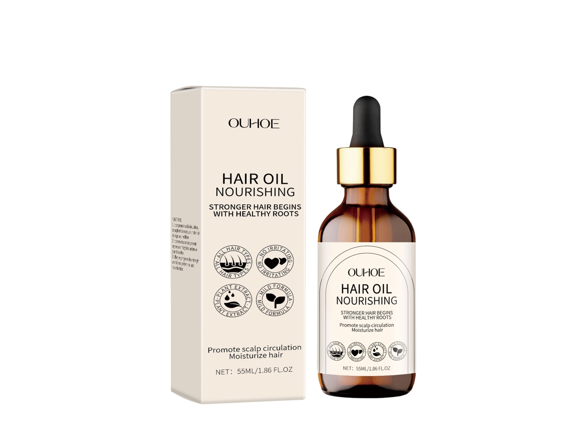 Óleo para Cabelo LAXISCREED, Cuidado Essencial Que Hidrata e Suaviza Cabelos Secos e Danificados