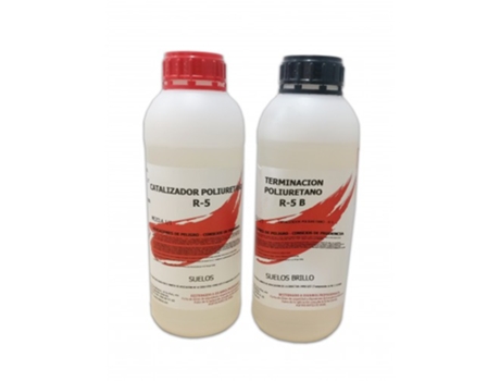 Verniz Piso Brilhante 2-Componentes R-5 1Lt+1Lt