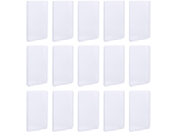 Conjunto De 30 Capas Protetoras Rígidas De Pvc Para Cartas De Jogos
