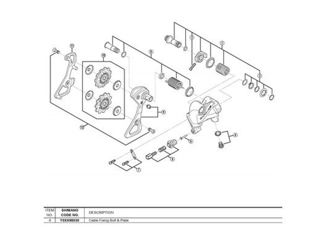 Rd-9000 Prateadoshimano