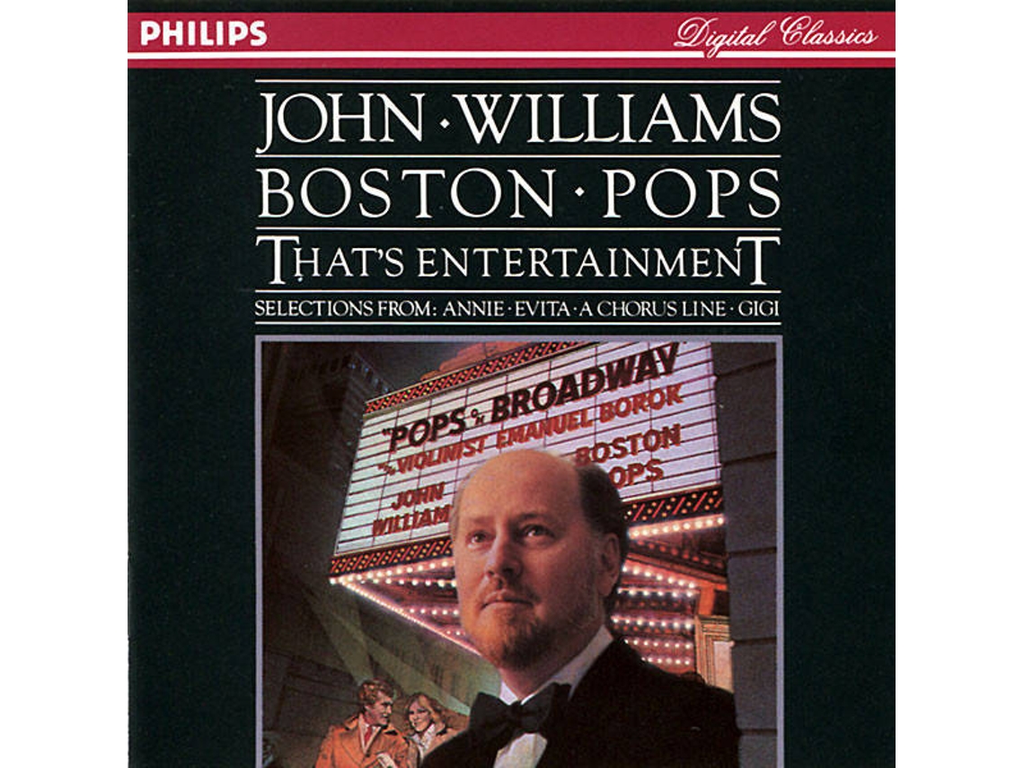CD John Williams  - Boston Pops - Boston Pops, That's Entertainment, Pops On Broadway
