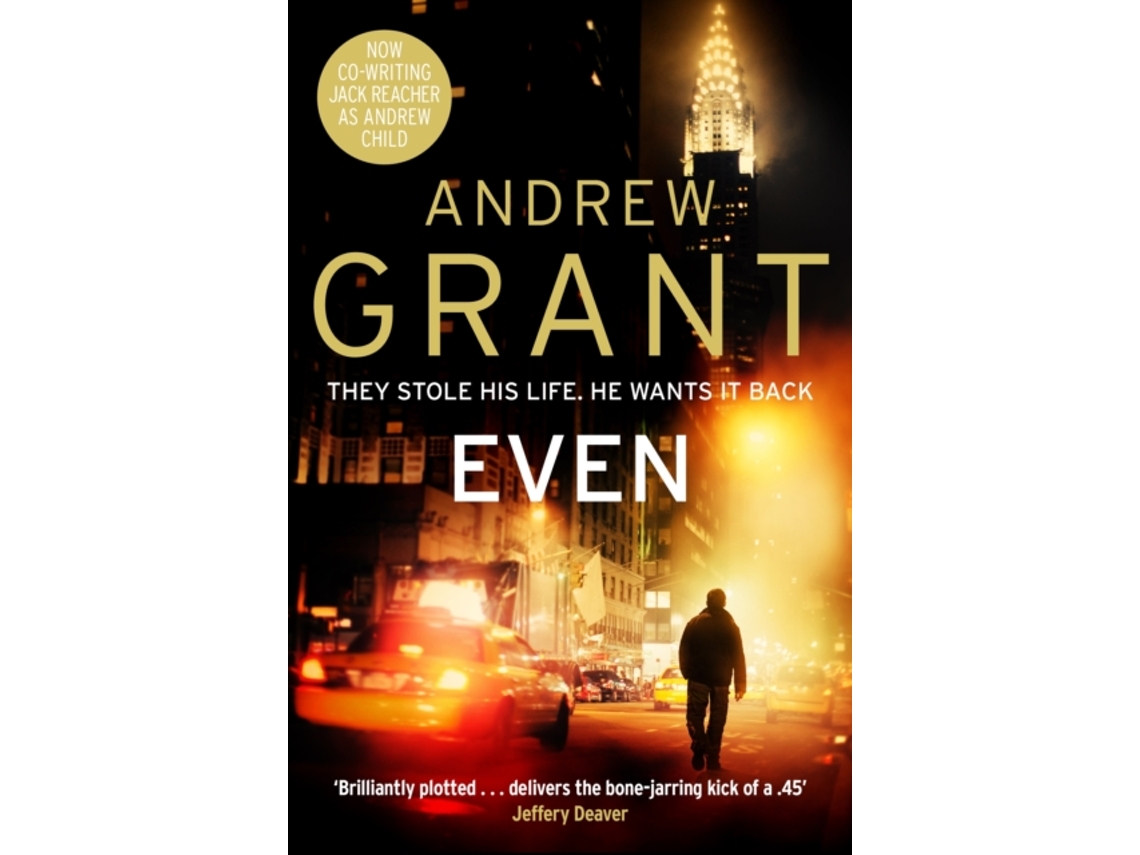 Livro EVEN de Andrew Grant (Inglês)