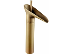 LAOPIPFU Torneira Misturadora De Lavatório Timeless, Torneira Cascata De Latão Maciço Para Banheiro Com Cartucho De Cerâmica Durável