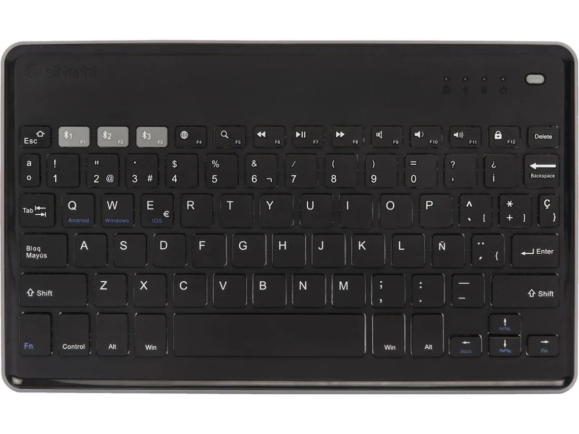 Teclado SILVERHT 19368 (Outlet Caixa Aberta - Wireless - Idioma Português)