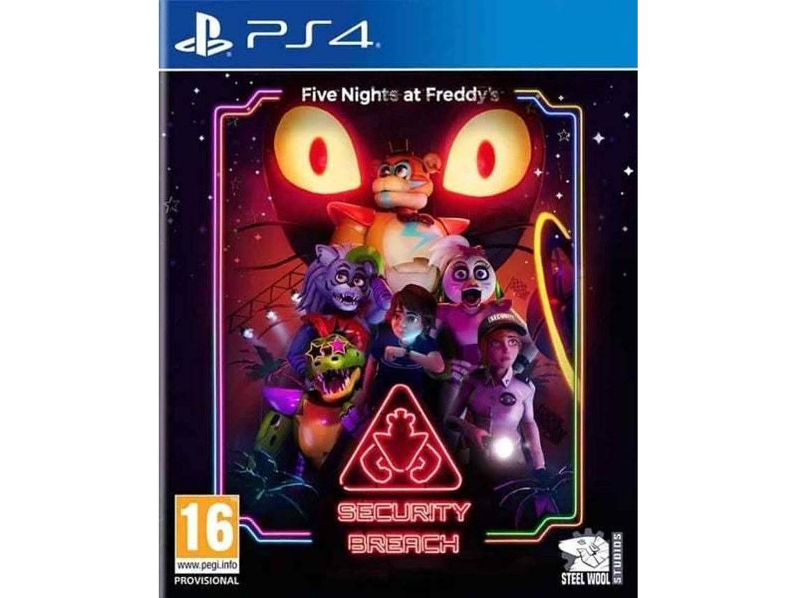 Jogo PS4 Five Nights at Freddy's: Security Breach