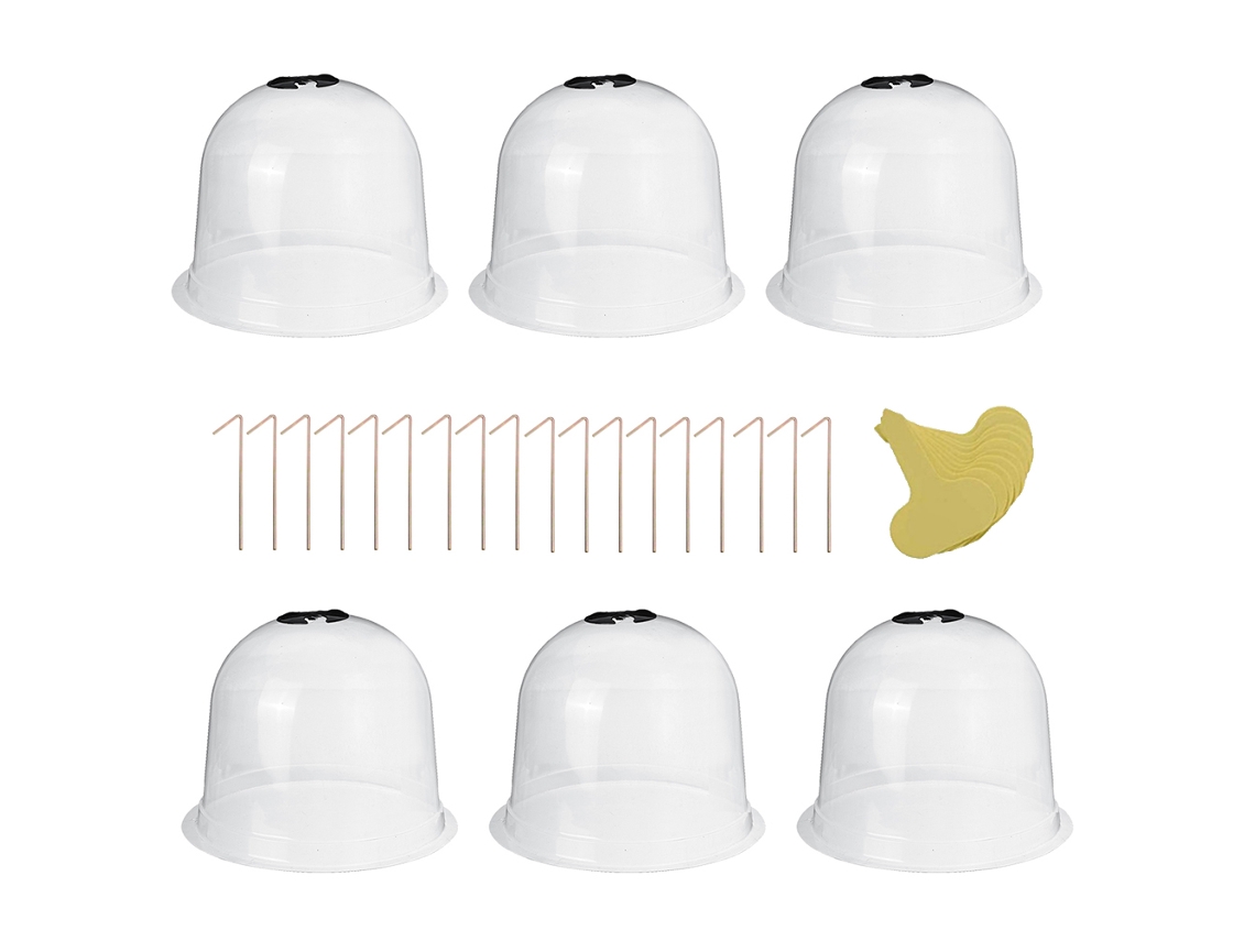 Capas Reutilizáveis De Plástico Para Mudas Jardim