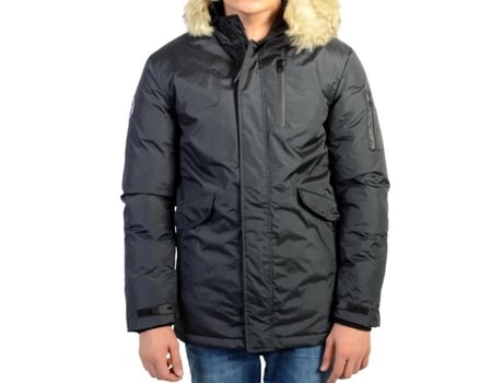 Parka infantil Kamora Lyo azul marinho