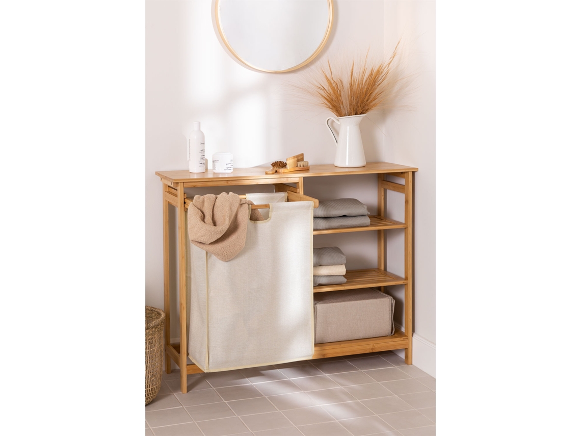 Estante SKLUM (Bambú - Multicor - 80 x 100 x 30 cm)