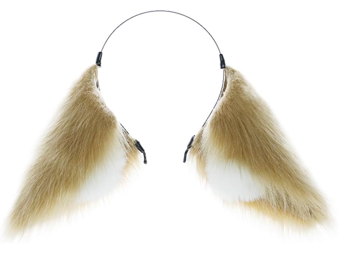 Faixa de Cabeça Dobrável de Pelúcia Foxear para Mulheres SFUSHOS