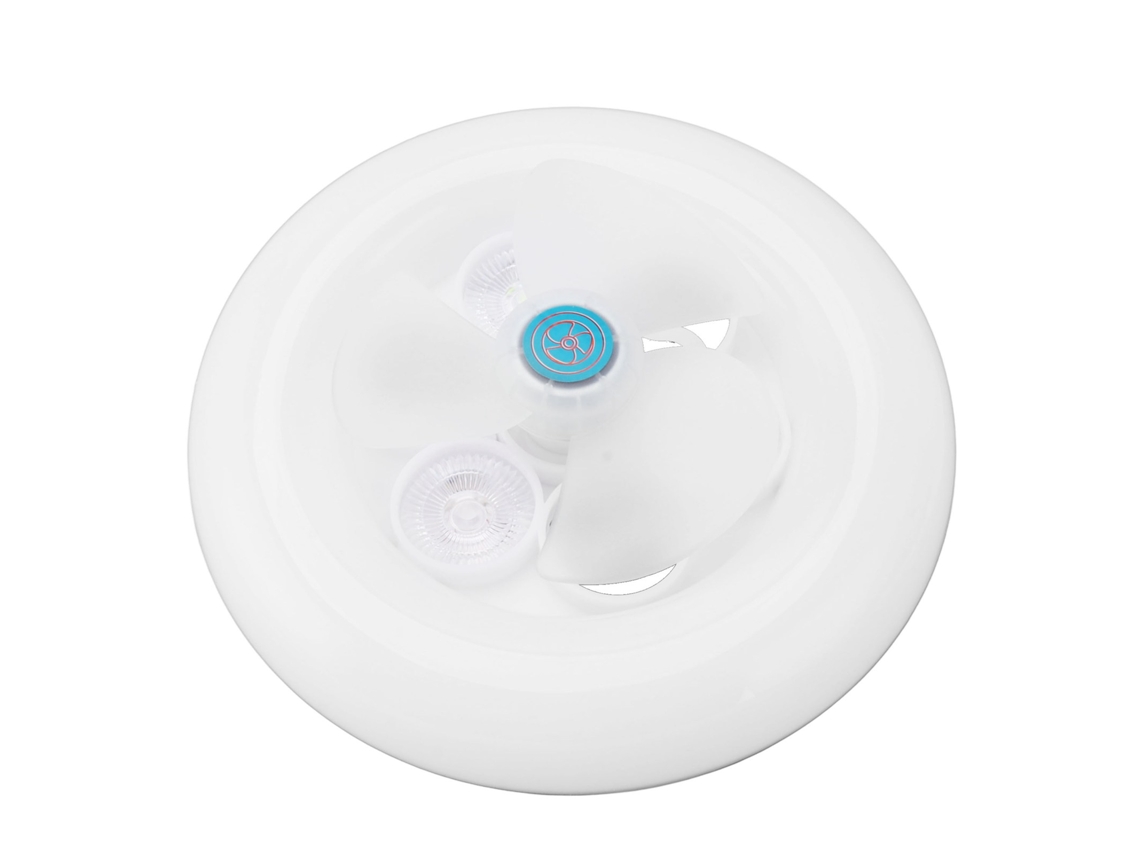 Lâmpada Led E27 Teto Ventilador Rgb Branco Sem Ruído 85 265v