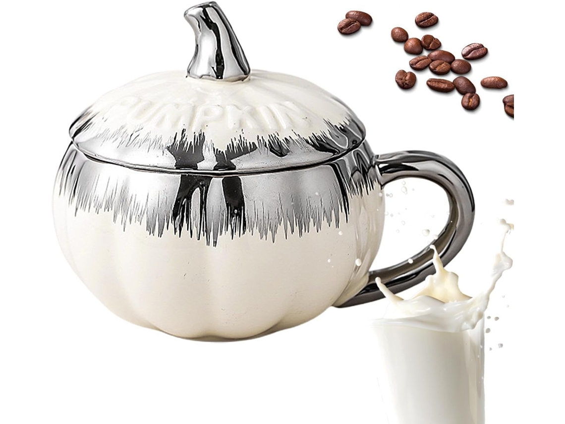 Caneca De Cerâmica Fofa Com Tema De Halloween