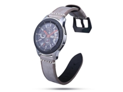 Pulseira De Couro De 22 Mm Para Huawei Watch Gt2e / Gt2 46 Mm (preta)