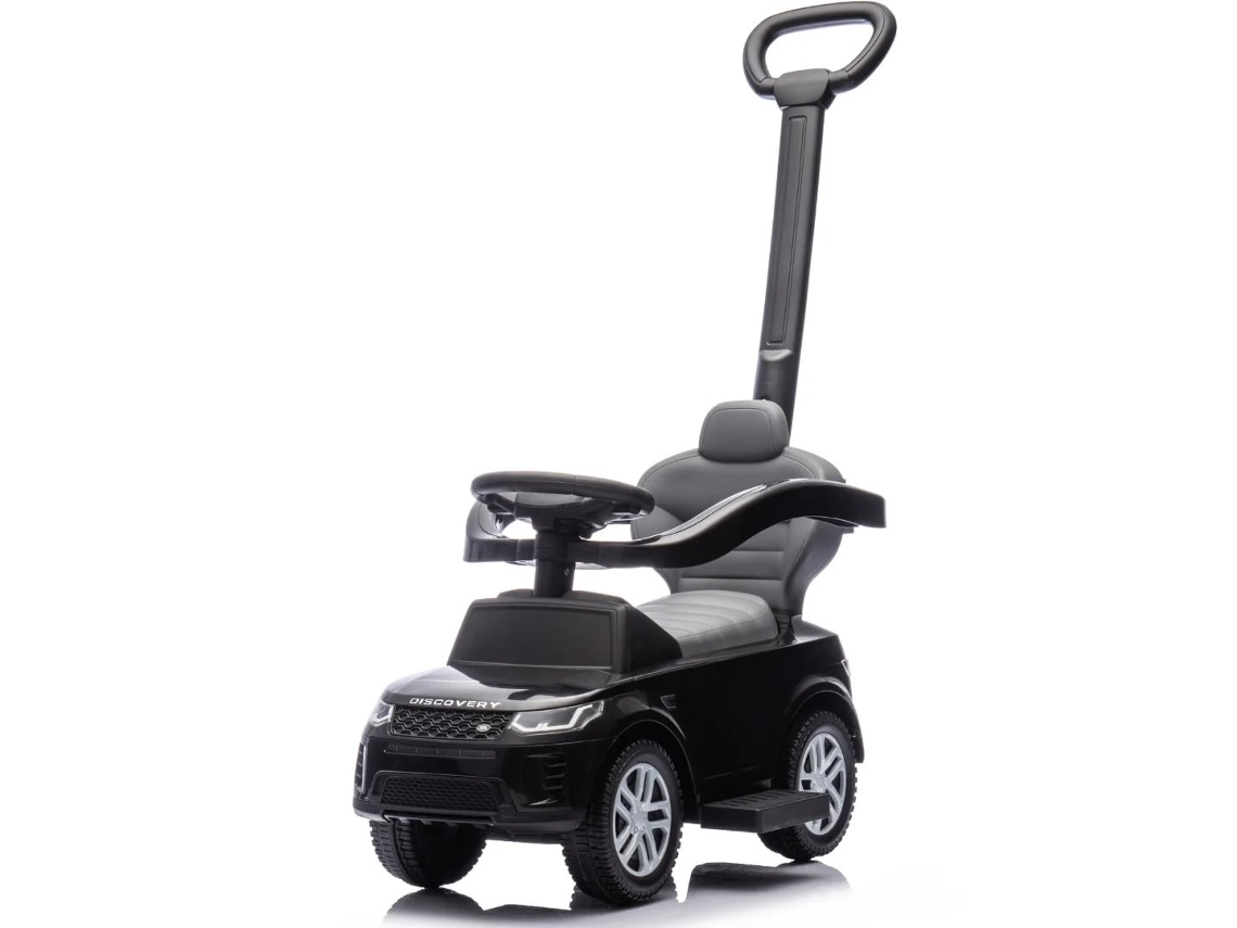 Carrito Montable Para Bebe 2-em-1 - Land Rover Discovery - 1 A 3 Anos - Preto