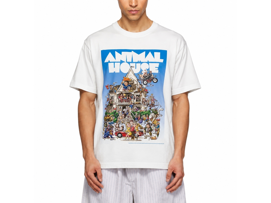 Rockinstone Animal House Movie Big Mommas House White Adult T-shirt Size:xl