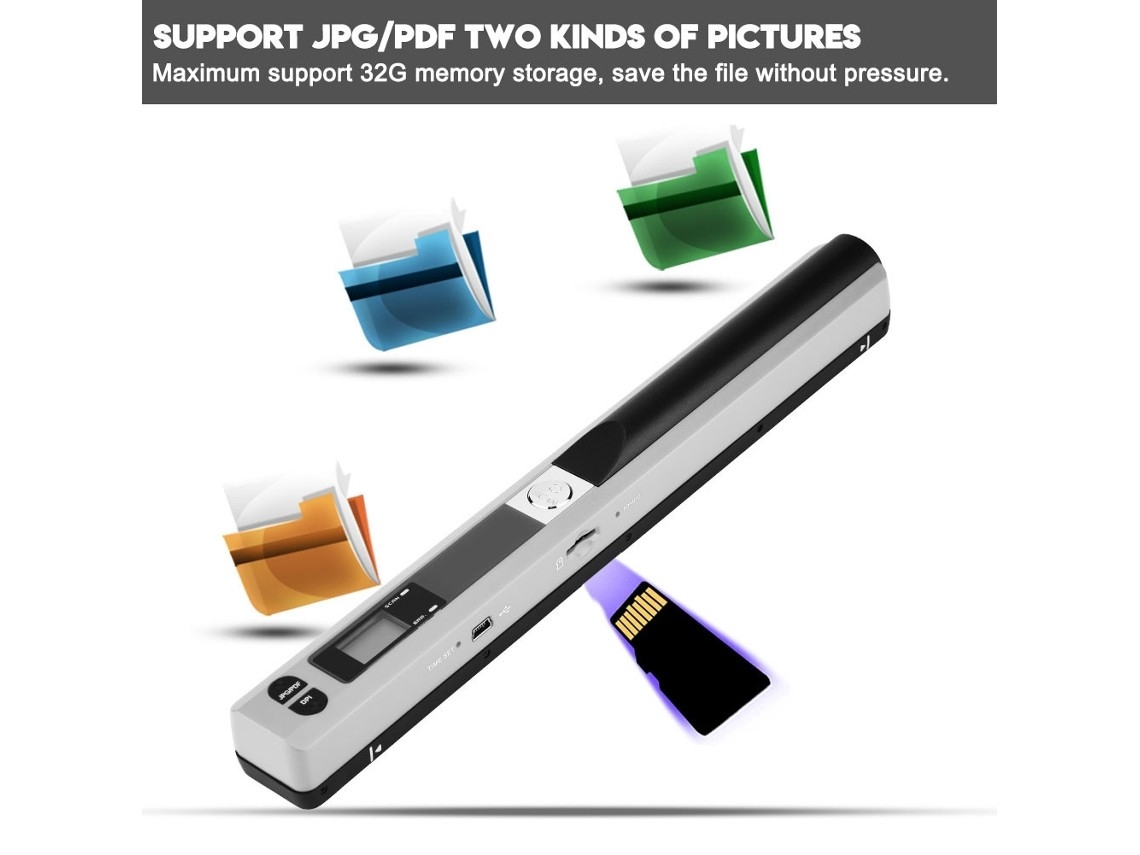 Portable Scanner (a4 Scanning, Jpg/pdf Export)