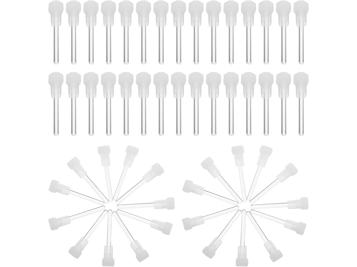 Conjunto De 50 Frascos Conta-gotas De Reposição Para Óleos Essenciais, Com Aplicador De Vidro Para Frascos.