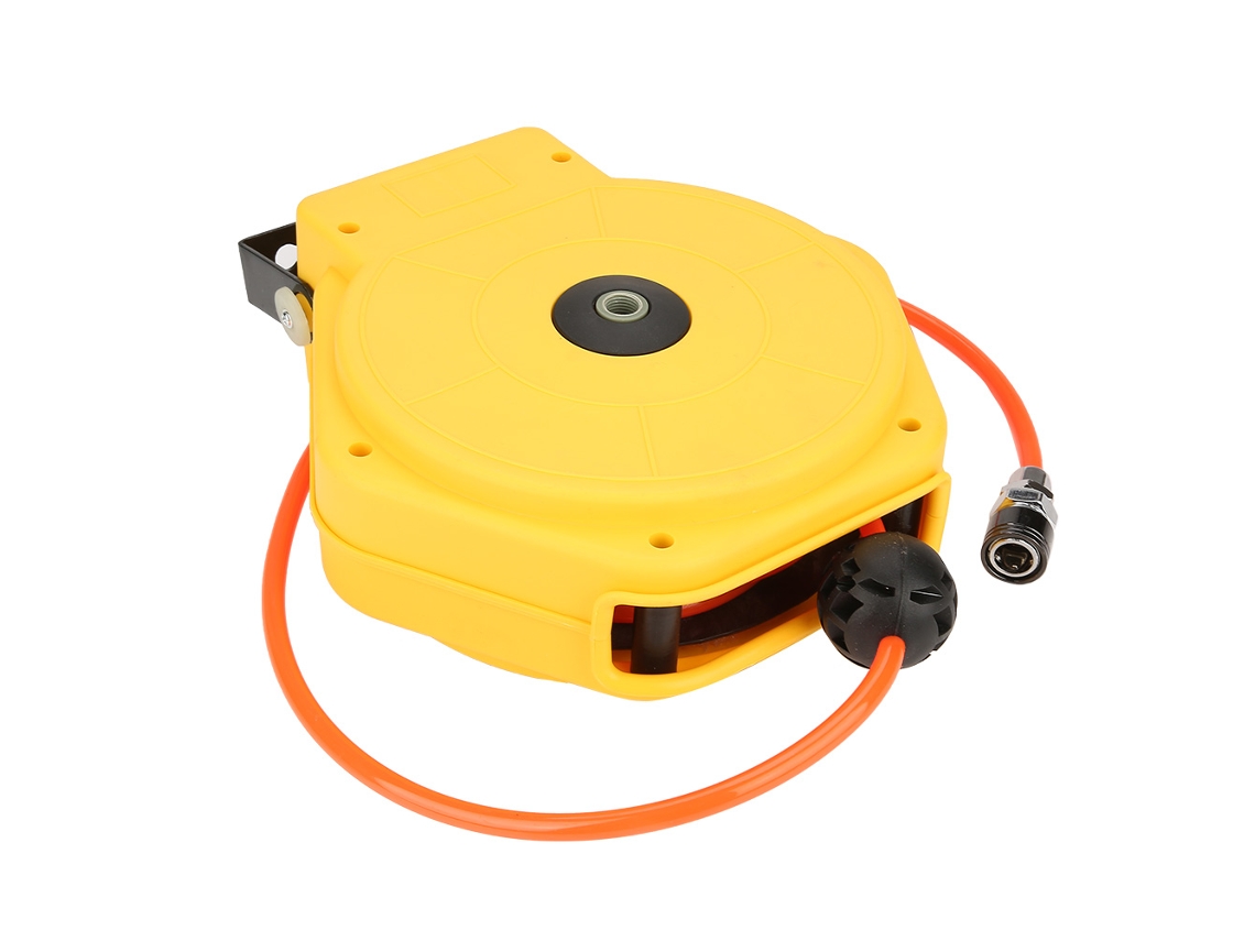 Laxiscreed Mangueira De Ar Retrátil Automática Com Conexão De 1/4" Para Lubrificação E Sopros