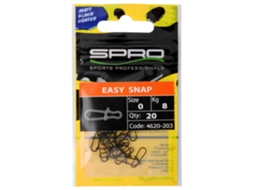 Embalagem de 10 X 20 Agrafos SPRO Easy 8 kg