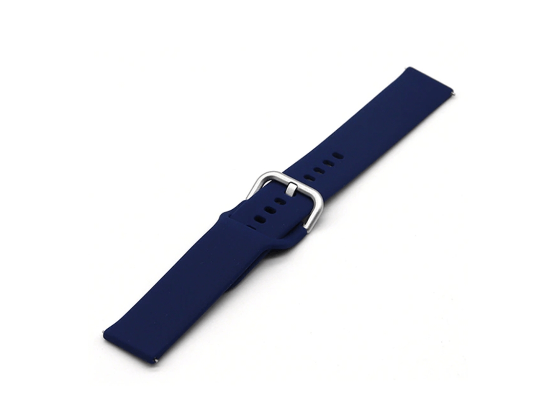 Bracelete Silicone Com Fivela Para Honor Watch 6 Plus - Preto