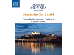 CD Slovák,Ladislav/Slovak RSO - Symphonies Nos. 3 & 4 (1CD)