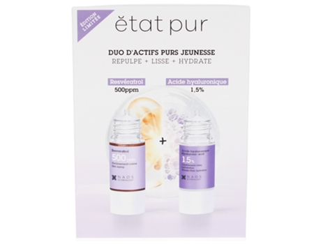 Actif Pur Resveratrol 15 ml Ácido Hialurónico 15 ml ETAT PUR
