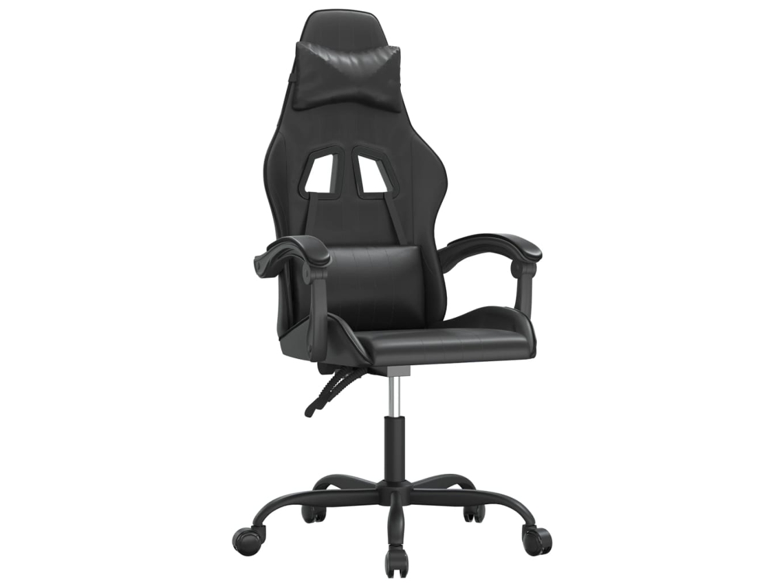 Gaming Chair, Gaming Chairs Vidaxl Preto Couro Artificial