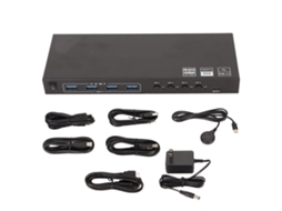Switch Kvm Usb LAXISCREED 8 Portas 4k 60hz