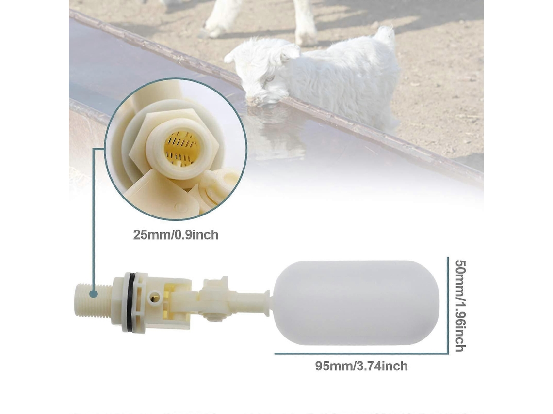 2 Válvulas De Boia Automáticas De 3/4 Polegadas Para Aquário (25mm)