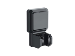 Suporte Ajustável Para Chuveiro Suporte Autoadesivo Para Chuveiro, Preto Aquaforge