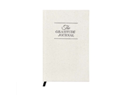 Caderno De Gratidão Diária A5 Capa Dura Em Linho Com Papel Grosso Be Inf