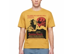 Rockinstone Horror Movies Countess Dracula Poster Solid Ginger Adult T-shirt Size:s