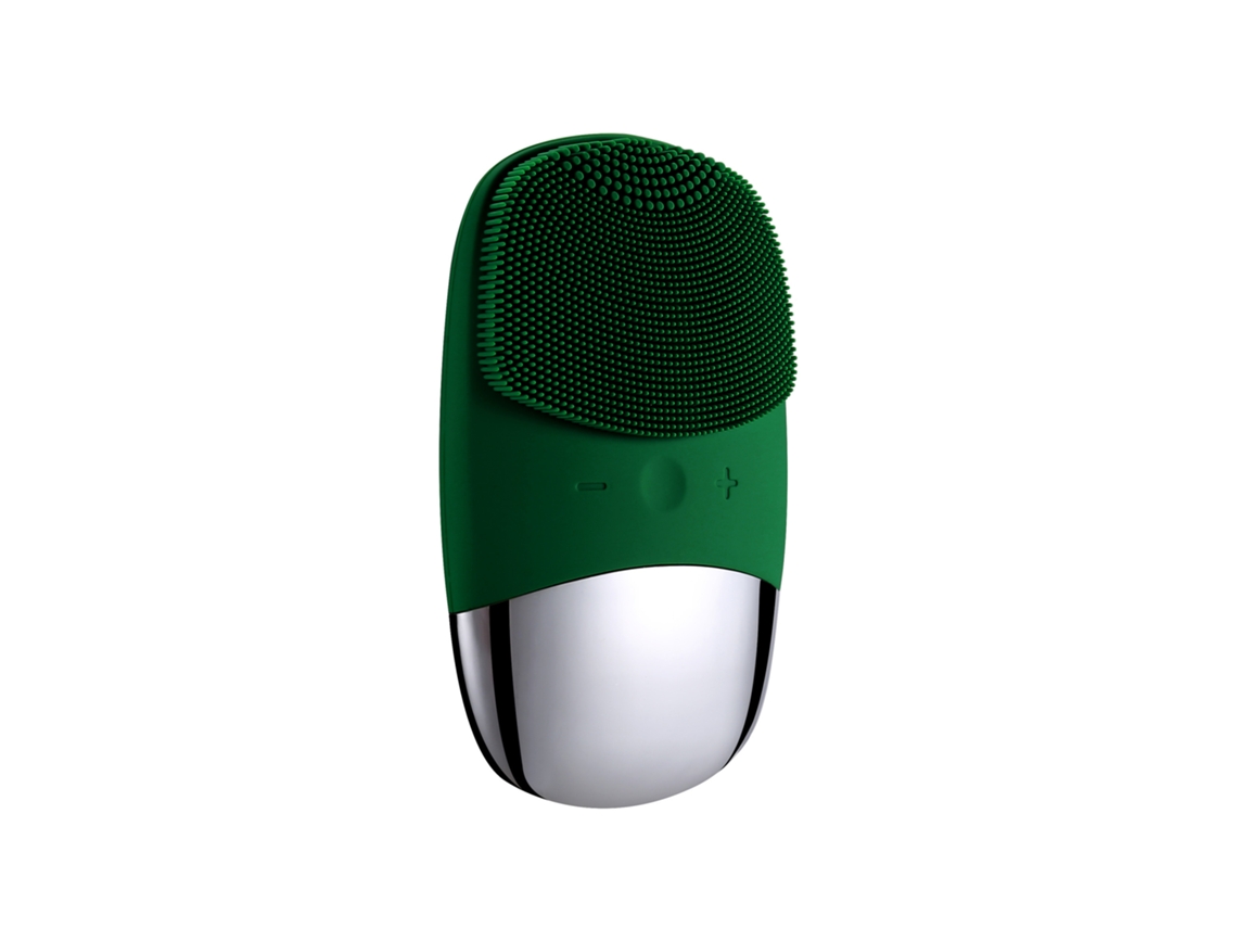 Escova de Limpeza Facial Elétrica Sônica , Dispositivo de Limpeza Facial, Esfoliante, Recarregável, Ipx 7 MDUG (verde)