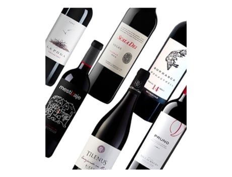 Pack Cata Uvas Tintas De España Campoluz Enoteca