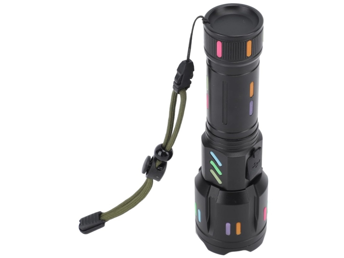 Elysve Lanterna Led, Cob, Preto